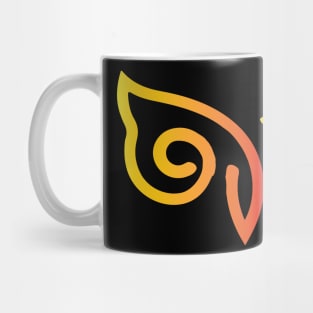 owl art Abstract Mug